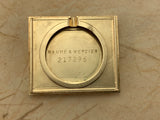 Vintage Baume & Mercier 14K Yellow Gold Tank Hand-wind Mechanical