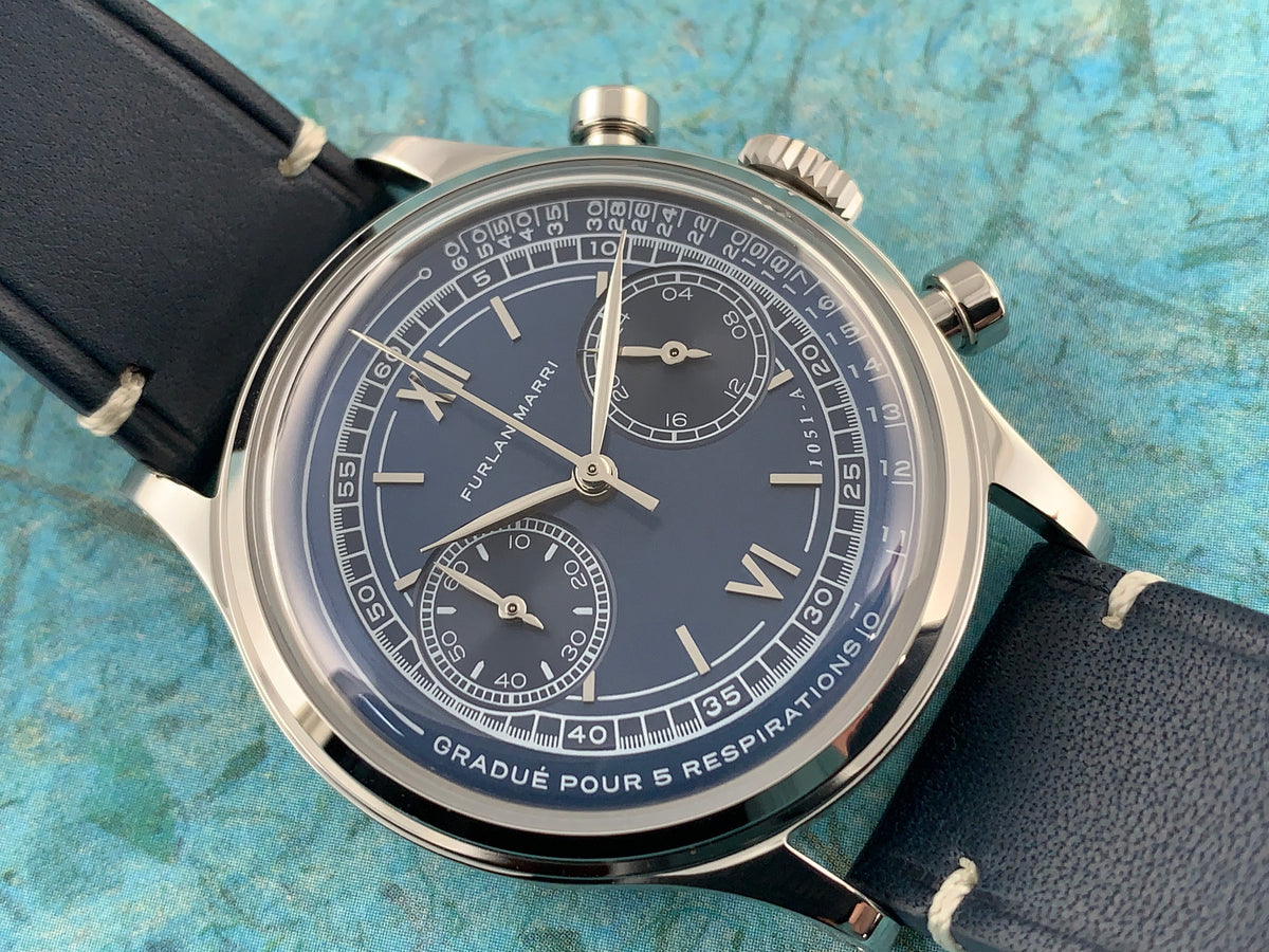 Furlan Marri Mare Blu Stainless Steel Mechaquartz Chronograph 