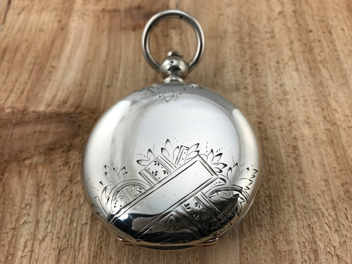 Coin silver best sale pocket watch