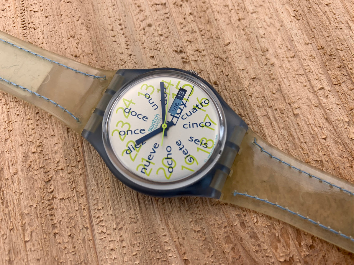 Vintage NOS Swatch Originals Frozen Yoghurt GN708 Plastic Quartz