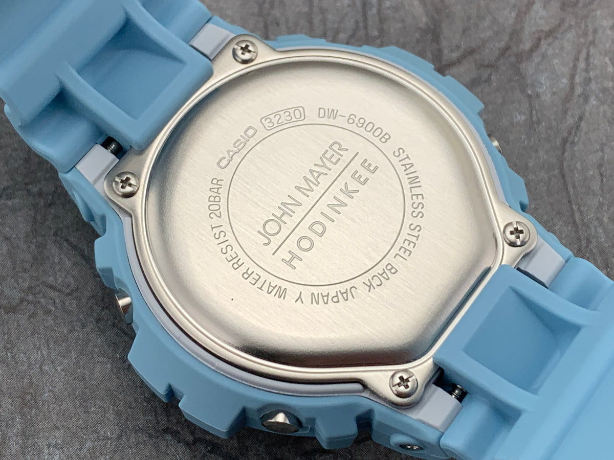 Casio G-Shock Ref # 6900-PT1 by John Mayer for Hodinkee Blue 