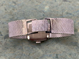 Baume & Mercier 14K White Gold and Diamond Hand Wind Mechanical Cushion
