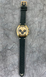 Vintage Movado Datron Sub Sea HS360 Gold-Plated Steel Case Back Chronograph Automatic Mechanical Unpolished!
