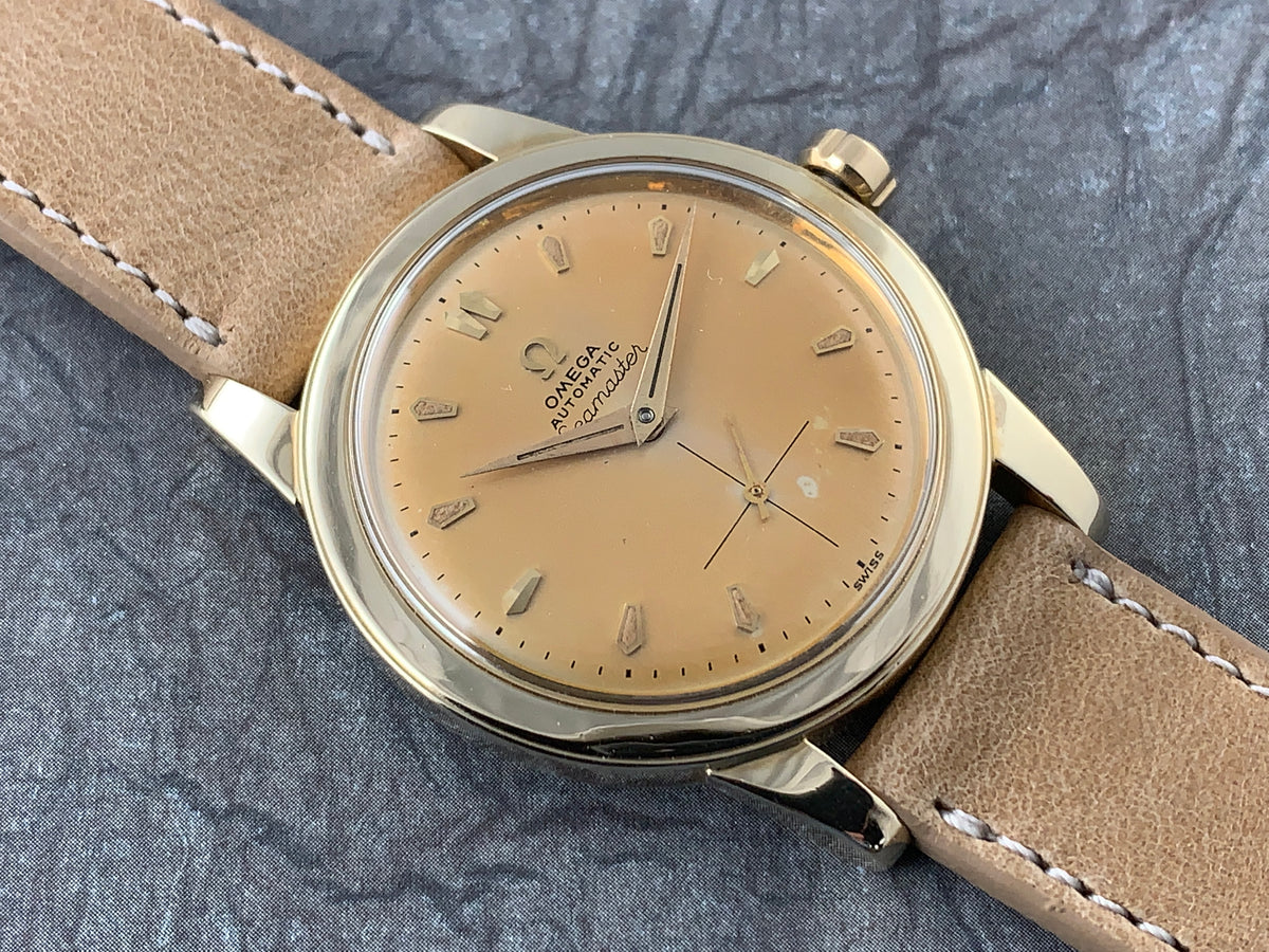 Omega seamaster 2025 14k gold filled