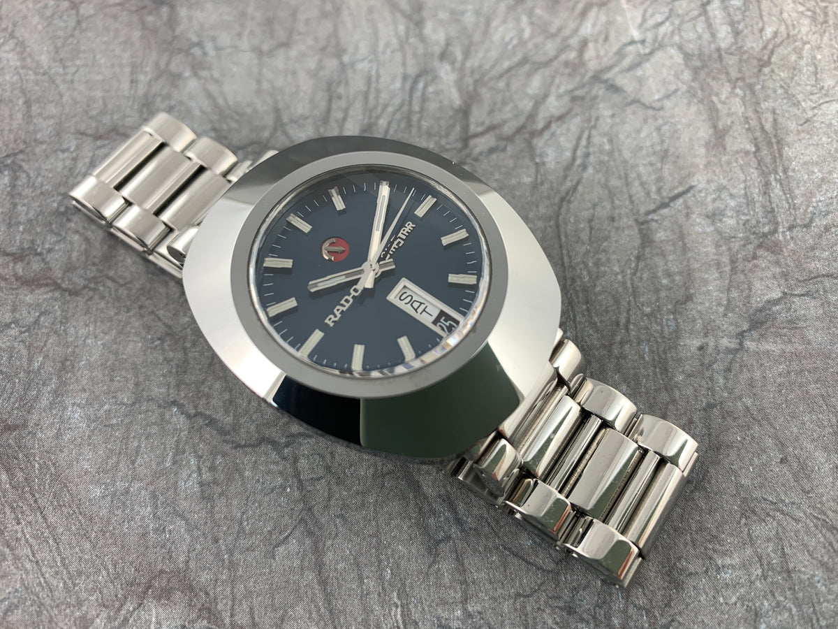 Vintage Rado Diastar Tungsten Carbide Stainless Steel Tonneau