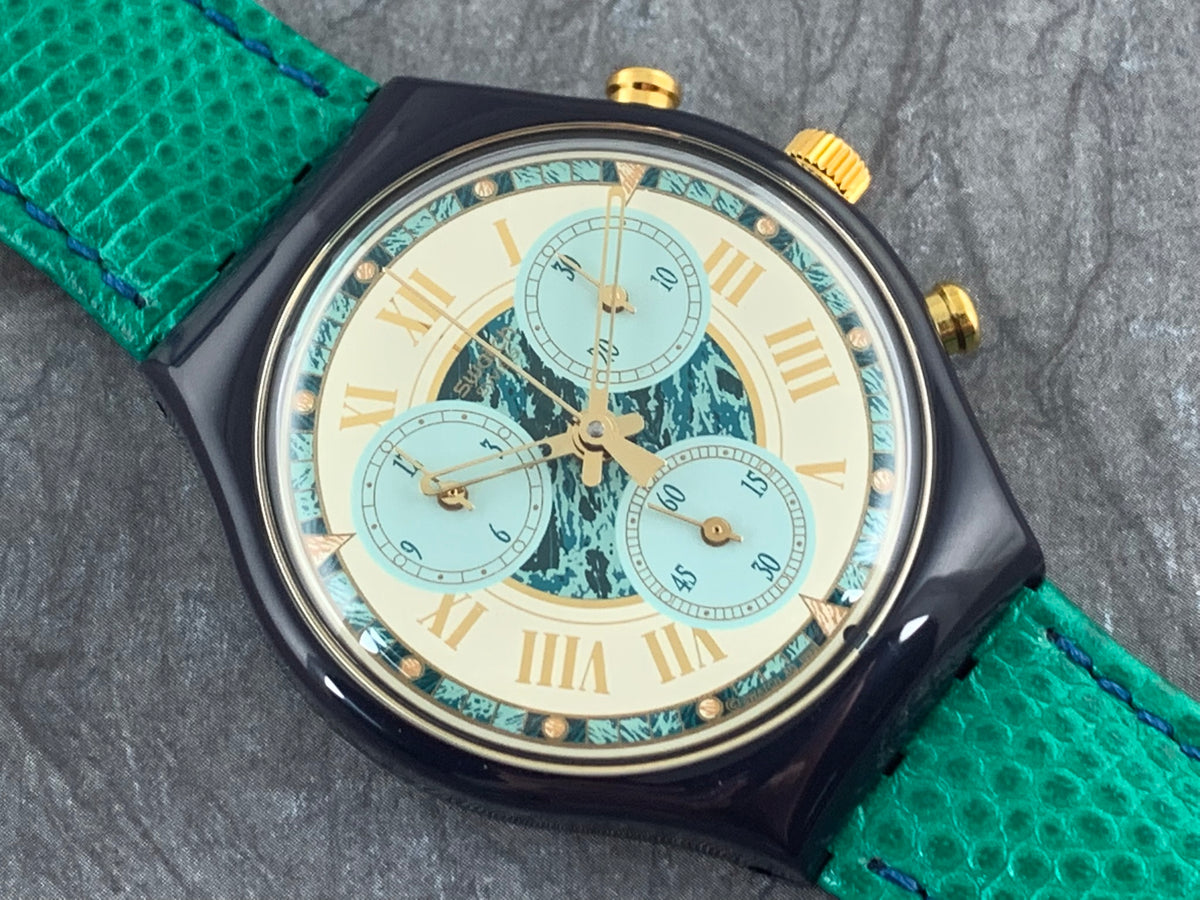 Swatch クロノグラフPERFORMANCE SCN108 1994 Vintage 1994 Swatch Chrono PERFORMANCE SCN108 - Unworn Mint