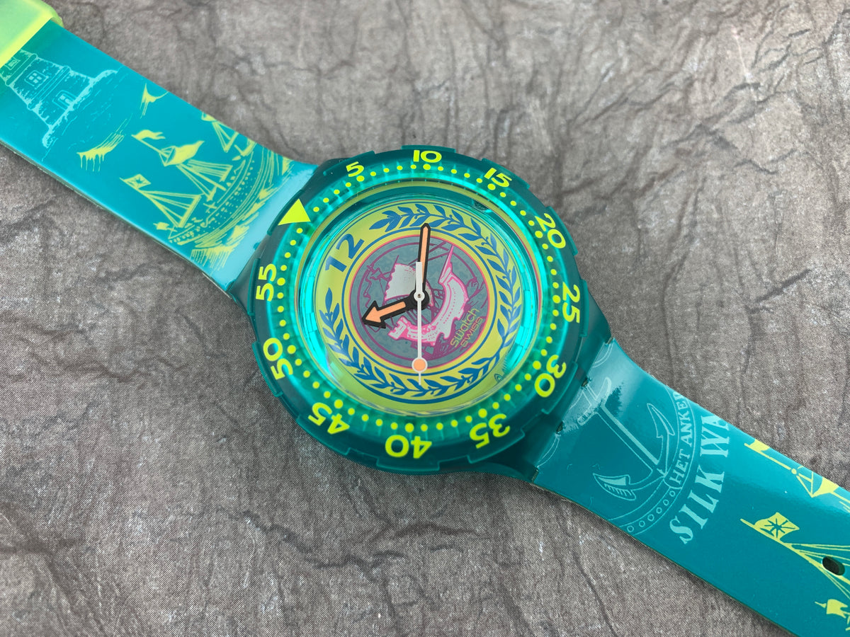 Strap Swatch Scuba 200 Vintage Vintage NOS Swatch Originals Scuba