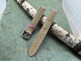 Light Pink Hadley Roma Genuine Matte Alligator USA Made Strap 14mm X 14mm