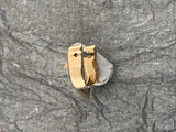 Cartier Genuine OEM 18K (750) Solid Yellow Gold 16 mm Tang Type Buckle Signed and Hallmarked