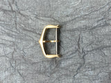 Cartier Genuine OEM 18K (750) Solid Yellow Gold 16 mm Tang Type Buckle Signed and Hallmarked