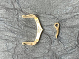 Cartier Genuine OEM 18K (750) Solid Yellow Gold 16 mm Tang Type Buckle Signed and Hallmarked