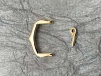 Cartier Genuine OEM 18K (750) Solid Yellow Gold 16 mm Tang Type Buckle Signed and Hallmarked