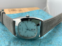 Vintage Corum Day-Date Stainless Steel Automatic Mechanical Tonneau 90101