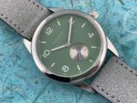 Brand New Nomos Glashutte Stainless Steel Hand-wind Club38 Reseda Green Very Limited Edition
