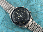 Vintage Omega Speedmaster Professional Stainless Steel Hand-wind Mechanical Chronograph Moonwatch Ref # 145.022-76 ST