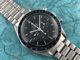 Vintage Omega Speedmaster Professional Stainless Steel Hand-wind Mechanical Chronograph Moonwatch Ref # 145.022-76 ST