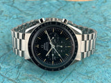 Vintage Omega Speedmaster Professional Stainless Steel Hand-wind Mechanical Chronograph Moonwatch Ref # 145.022-76 ST