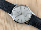 Vintage Omega Stainless Steel Manual Wind Round 121.001 Circa 1963