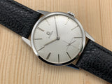 Vintage Omega Stainless Steel Manual Wind Round 121.001 Circa 1963