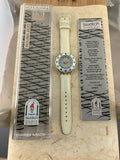 Vintage NOS Swatch Originals Scuba 200 Creme De La Creme SDK126 Plastic Quartz 1996 VERY RARE!