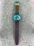 Vintage NOS Swatch Originals Scuba 200 Bermuda Triangle SDN106 Plastic Quartz 1993 RARE!