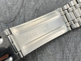 Vintage Universal Geneve Aero Compax 22mm All Original Stainless Steel Link Bracelet UNPOLISHED!