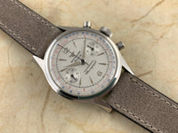 Vintage Wittnauer Geneve Professional Stainless Steel Two Register Chronograph Hand-wind