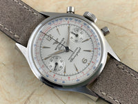 Vintage Wittnauer Geneve Professional Stainless Steel Two Register Chronograph Hand-wind