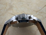 Vintage Wittnauer Geneve Professional Stainless Steel Two Register Chronograph Hand-wind