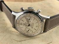 Vintage Wittnauer Geneve Professional Stainless Steel Two Register Chronograph Hand-wind