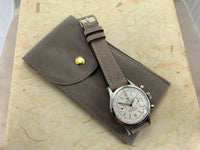 Vintage Wittnauer Geneve Professional Stainless Steel Two Register Chronograph Hand-wind