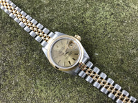 Lady's Rolex Oyster Perpetual Datejust Stainless Steel / 18K 69163 - Rolex | Back In Time International