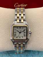 Cartier Panthere MidSize Date Stainless Steel / 18K Quartz Ref # 187949C