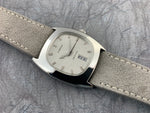 Vintage Corum Day-Date Stainless Steel Automatic Mechanical Tonneau 90101