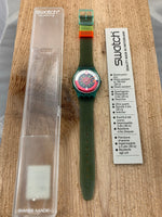 Vintage NOS Swatch Originals Soleil GL105 Plastic Quartz 1993 RARE!