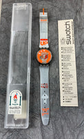 Vintage NOS Swatch Originals Urgent GM134 Plastic Quartz 1996 RARE!