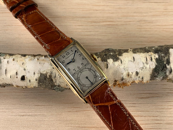 Vintage Hamilton Seckron 14K Gold-filled Doctor's Watch