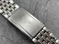 Vintage Heuer Autavia 2446C or Carrera Gay Freres 20mm All Original Stainless Steel Beads of Rice Bracelet UNPOLISHED!