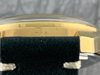 Vintage Movado Datron Sub Sea HS360 Gold-Plated Steel Case Back Chronograph Automatic Mechanical Unpolished!