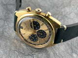 Vintage Movado Datron Sub Sea HS360 Gold-Plated Steel Case Back Chronograph Automatic Mechanical Unpolished!