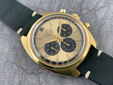 Vintage Movado Datron Sub Sea HS360 Gold-Plated Steel Case Back Chronograph Automatic Mechanical Unpolished!
