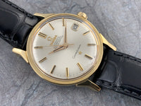 Vintage Omega Constellation 14K Gold Top/ Stainless Steel Back Chronometer Automatic