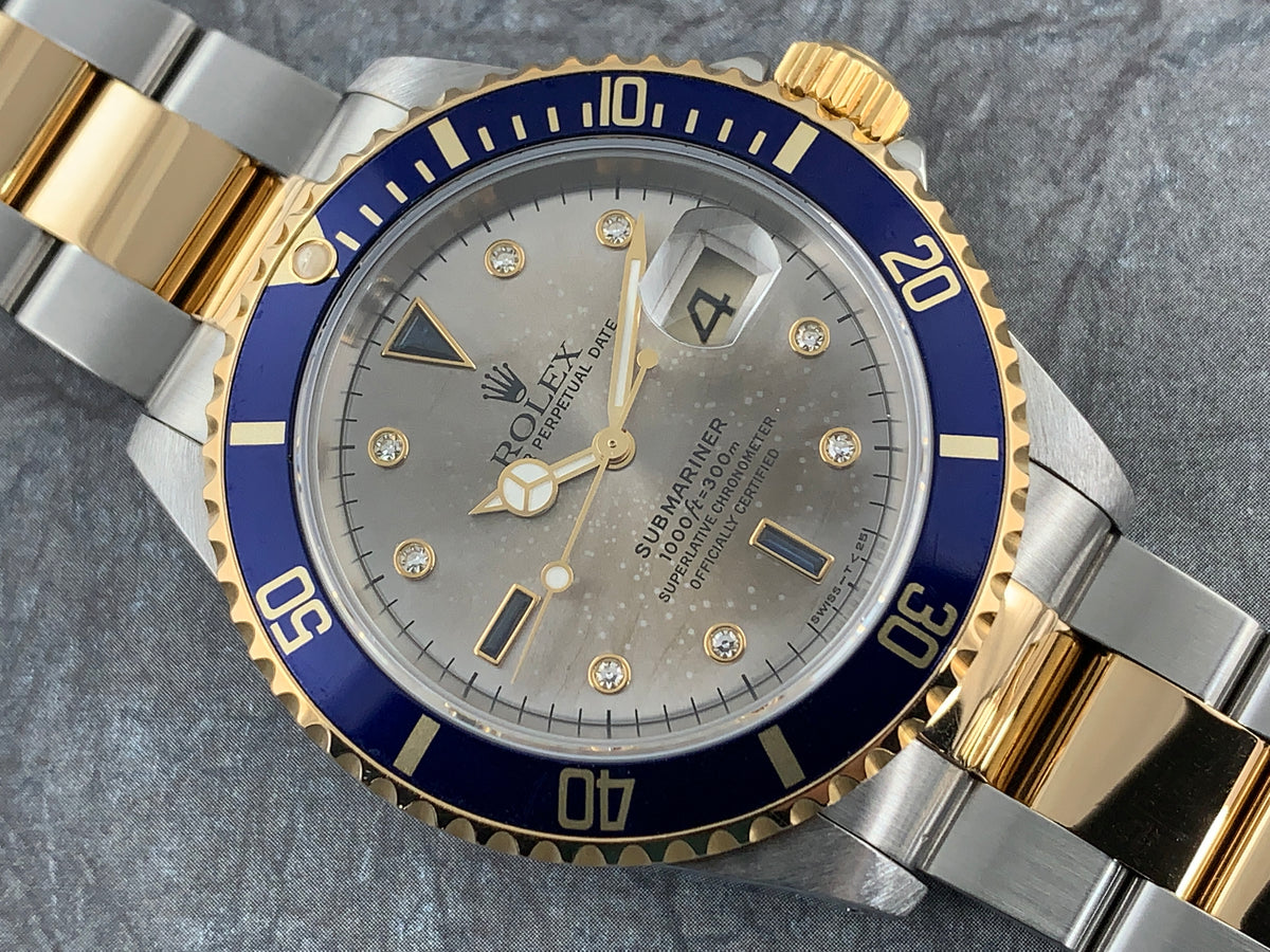 Rolex Oyster Perpetual Submariner Date Stainless Steel and 18K Gold wi ...