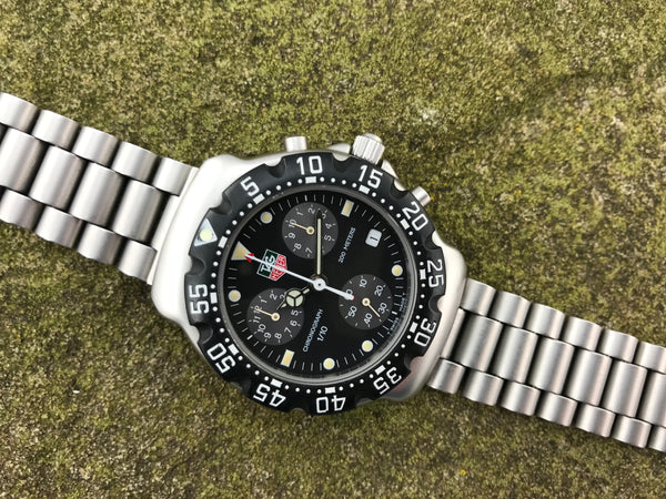 TAG Heuer 200 Meter Stainless Steel Chronograph Quartz CA1211-RO - TAG Heuer | Back In Time International