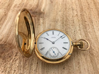 Antique Waltham 18K Gold Hunting Case Pocket Watch - Waltham | Back In Time International